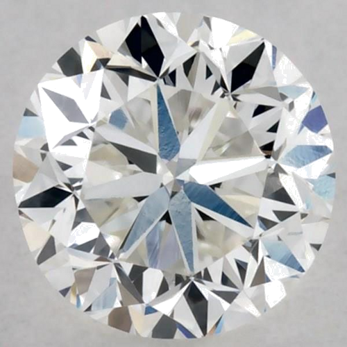 0.3 carat H-VVS2 Fair cut Natūralus Round Deimantas (1)