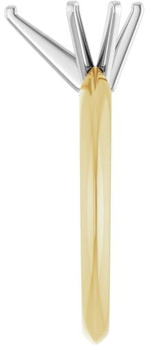 14K Yellow White 9x5.5 mm Pear Engagement Ring Mounting (4)