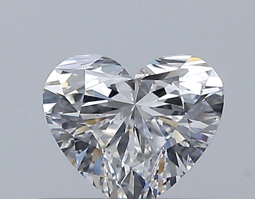 0.36 carat F-VS1 Natūralus Heart Deimantas (1)