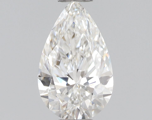 0.63 carat G-VVS1 Natūralus Pear Deimantas (1)
