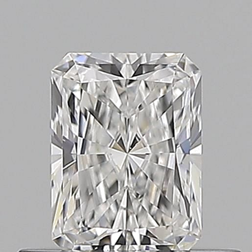 0.51 carat E-VS2 Natūralus Radiant Deimantas (1)