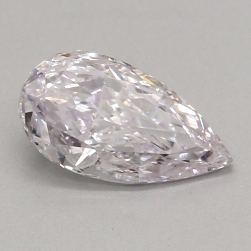 0.4 carat Very Light Pink-VS1 Natūralus Pear Deimantas (1)