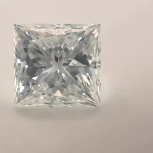 2.51 carat F-VS2 Natūralus Princess Deimantas (1)