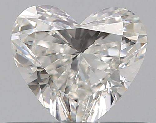 0.4 carat H-VVS1 Natūralus Heart Deimantas (1)