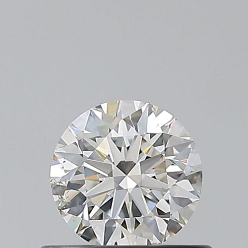 0.5 carat H-SI1 Excellent cut Natūralus Round Deimantas (1)