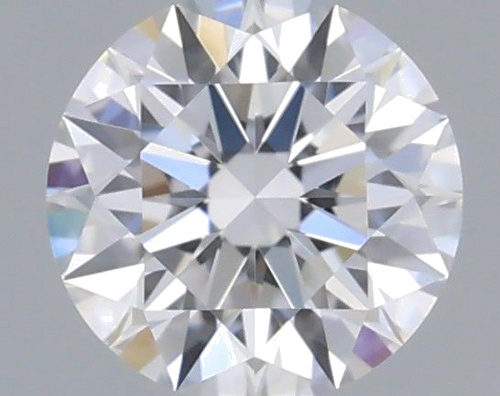 0.22 carat D-VVS1 Excellent cut Natūralus Round Deimantas (1)