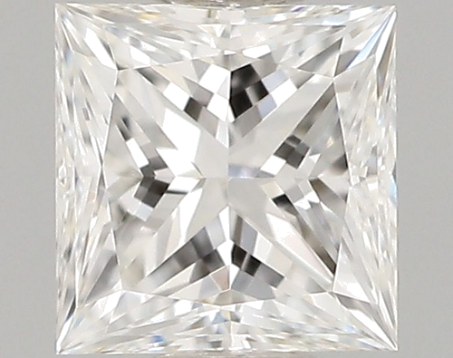 0.31 carat F-VVS2 Natūralus Princess Deimantas (1)