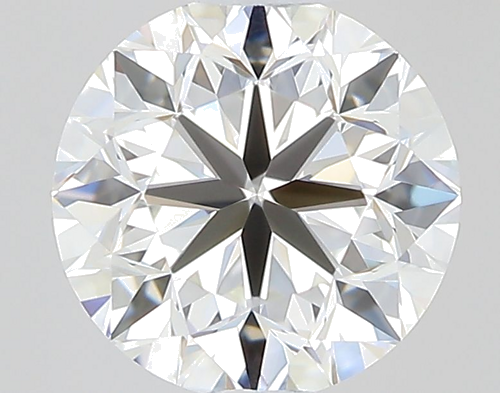 0.5 carat I-VVS1 Very Good cut Natūralus Round Deimantas (1)