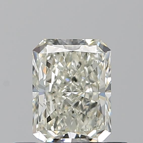 0.51 carat K-VVS1 Natūralus Radiant Deimantas (1)