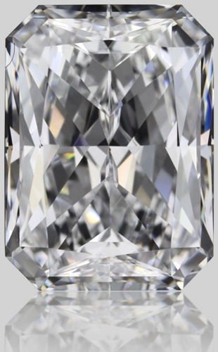 1.2 carat D-VS1 Natūralus Radiant Deimantas (1)