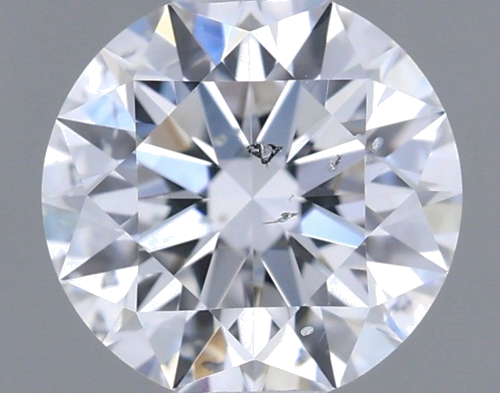 0.55 carat D-SI2 Excellent cut Natūralus Round Deimantas (1)