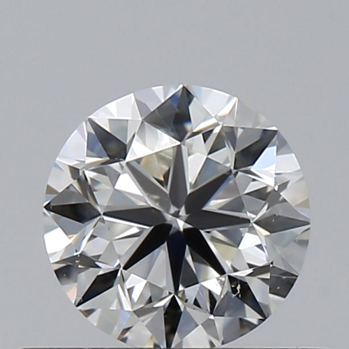 0.51 carat I-SI1 Very Good cut Natūralus Round Deimantas (1)