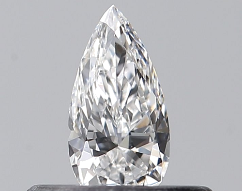 0.24 carat E-VVS1 Natūralus Pear Deimantas (1)