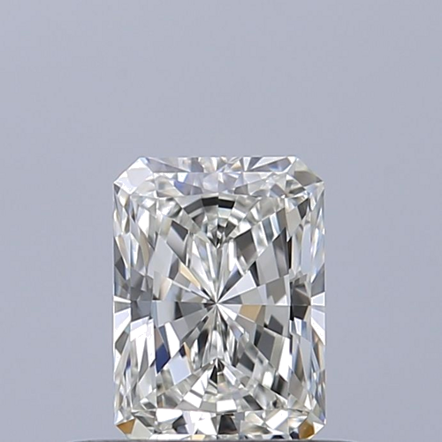0.42 carat H-VVS1 Natūralus Radiant Deimantas (1)