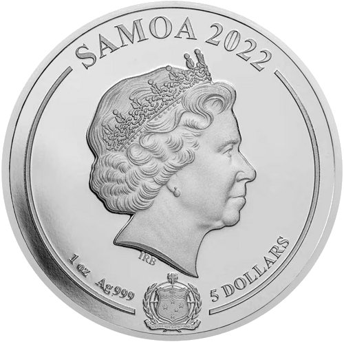 1 oz Bugs Bunny 2022 Samoa 5 Dollars Silver Coin (2)
