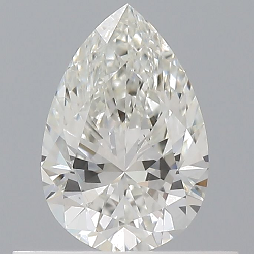 0.5 carat I-SI1 Natūralus Pear Deimantas (1)