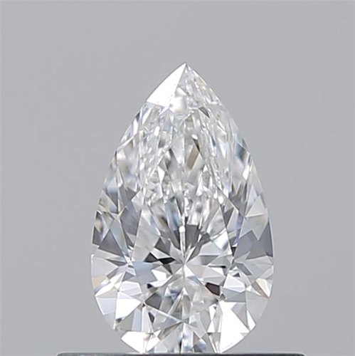 0.5 carat E-VVS2 Natūralus Pear Deimantas (1)