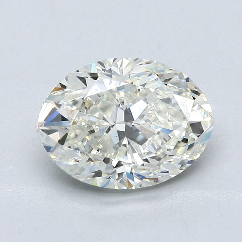 2.51 carat I-SI1 Natūralus Oval Deimantas (1)