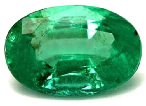 0.36 carat GREEN Oval Smaragdas (1)