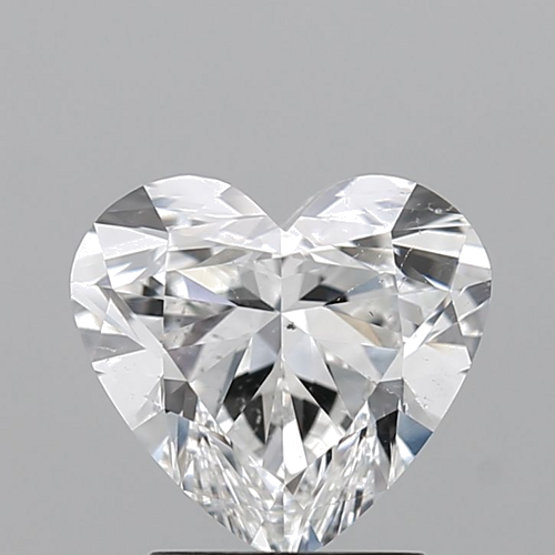 2.0 carat F-SI1 Natūralus Heart Deimantas (1)