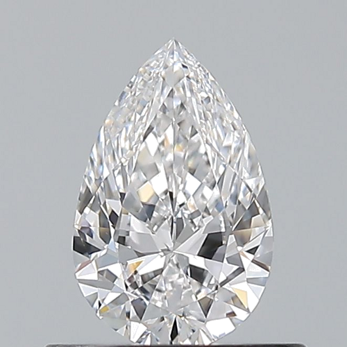 0.5 carat E-VVS1 Natūralus Pear Deimantas (1)