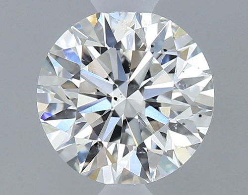 0.6 carat H-SI1 Excellent cut Natūralus Round Deimantas (1)