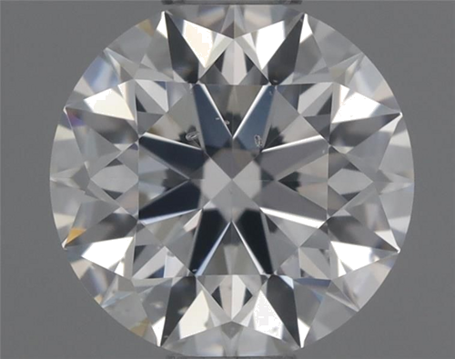 0.55 carat E-SI2 Excellent cut Natūralus Round Deimantas (1)