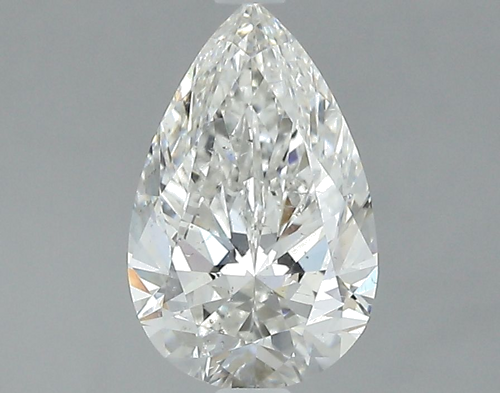 1.51 carat H-SI2 Natūralus Pear Deimantas (1)