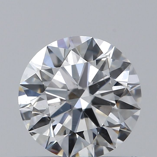 0.51 carat F-SI1 Excellent cut Natūralus Round Deimantas (1)