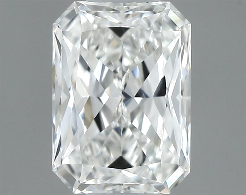 0.35 carat G-VVS2 Natūralus Radiant Deimantas (1)
