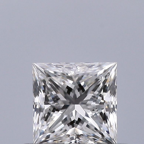 0.51 carat G-VVS2 Natūralus Princess Deimantas (1)