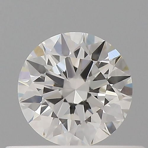 0.37 carat F-VVS1 Excellent cut Natūralus Round Deimantas (1)