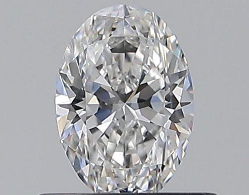 0.5 carat E-SI1 Natūralus Oval Deimantas (1)