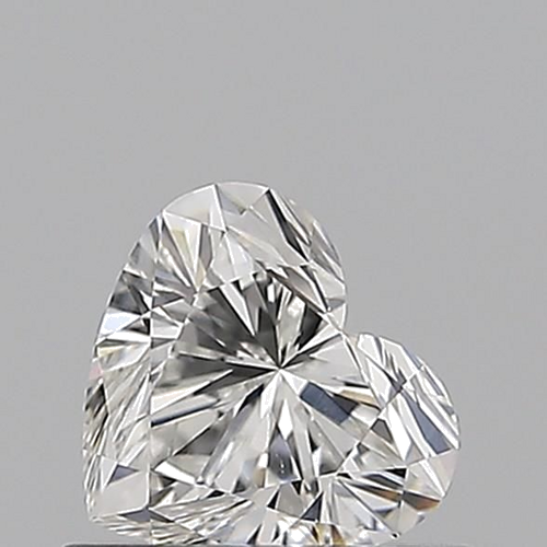 0.51 carat F-VS2 Natūralus Heart Deimantas (1)