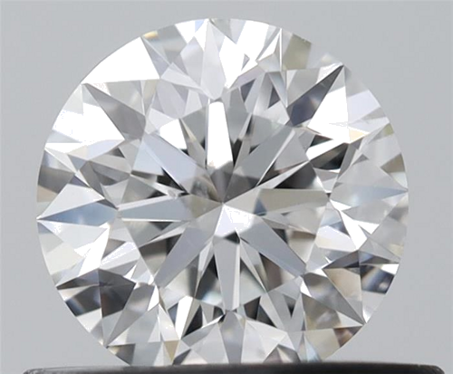 0.51 carat E-SI2 Excellent cut Natūralus Round Deimantas (1)