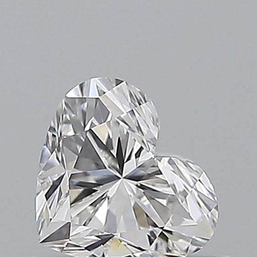 0.57 carat E-VS1 Natūralus Heart Deimantas (1)