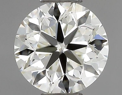 0.45 carat K-VVS1 Very Good cut Natūralus Round Deimantas (1)