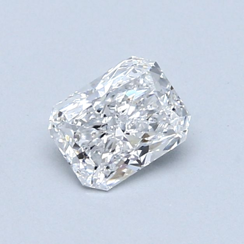 0.54 carat D-SI1 Natūralus Radiant Deimantas (1)