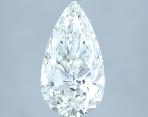 2.02 carat I-IF Natūralus Pear Deimantas (1)