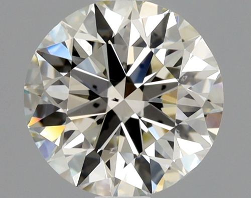 0.9 carat K-SI1 Excellent cut Natūralus Round Deimantas (1)