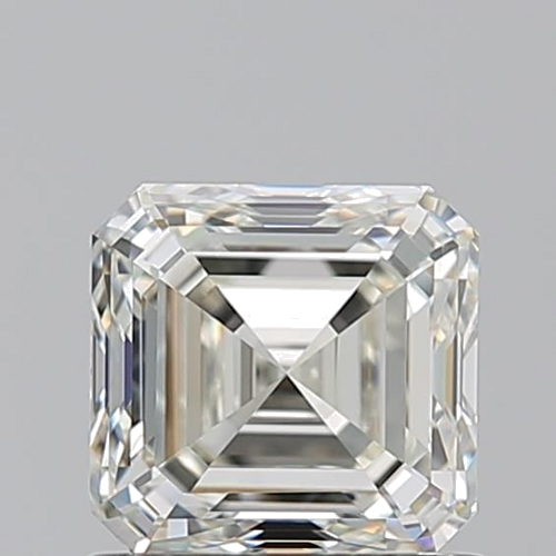 1.01 carat K-VVS1 Natūralus Asscher Deimantas (1)