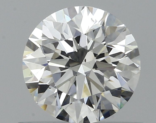 0.58 carat G-SI1 Excellent cut Natūralus Round Deimantas (1)