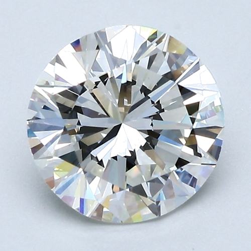 2.0 carat H-VS1 GD cut Natūralus Round Deimantas (1)