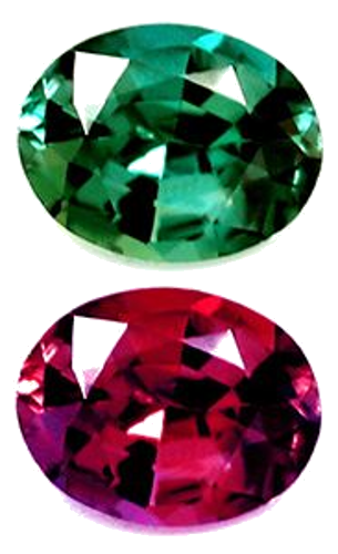 0.18 carat GREEN Oval Alexandrite (1)