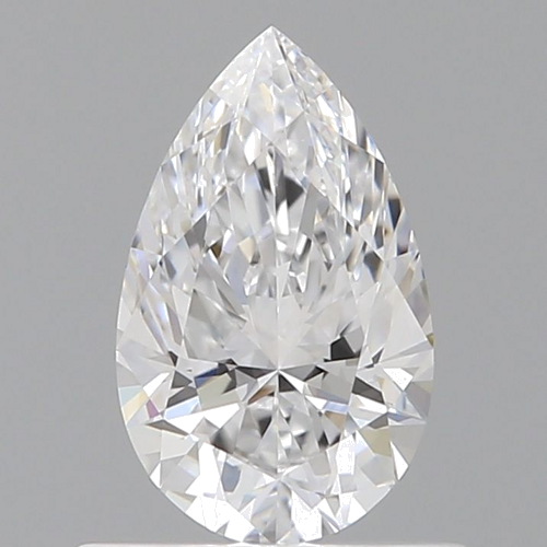 0.59 carat D-VS1 Natūralus Pear Deimantas (1)