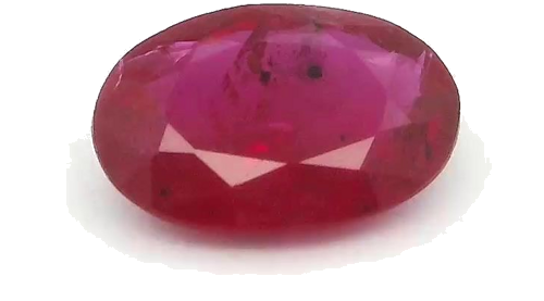 0.45 carat RED Oval Rubinas (1)
