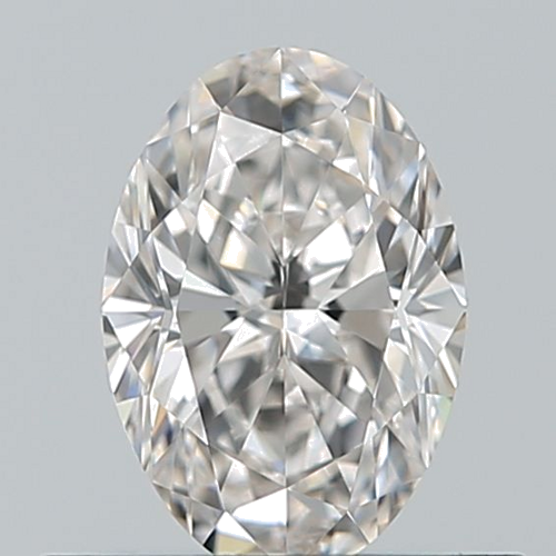 0.5 carat H-IF Natūralus Oval Deimantas (1)