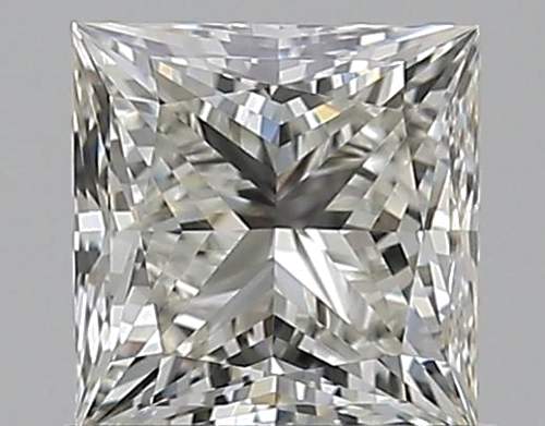 0.75 carat J-VVS2 Natūralus Princess Deimantas (1)