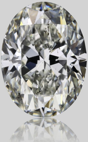 2.0 carat J-SI2 Natūralus Oval Deimantas (1)