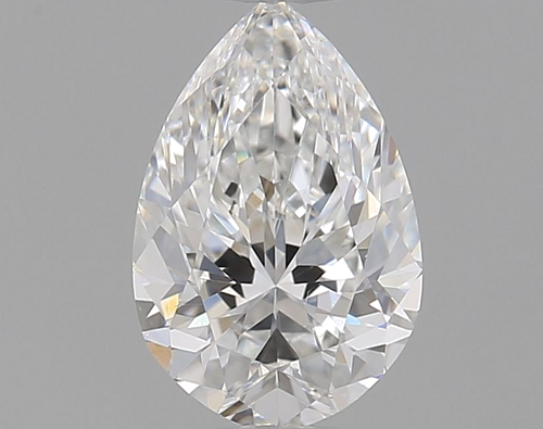 0.44 carat F-VS1 Natūralus Pear Deimantas (1)